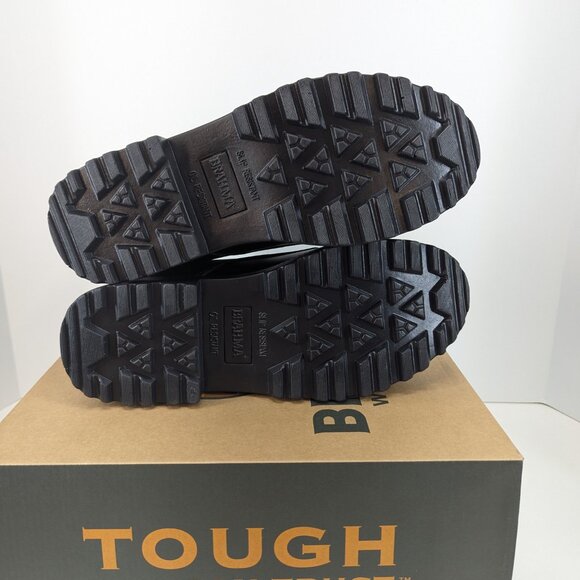 Brahma Work Boots Escott Men's USA 7W Black Oil Resistant Slip Resistant New - Picture 5 of 6